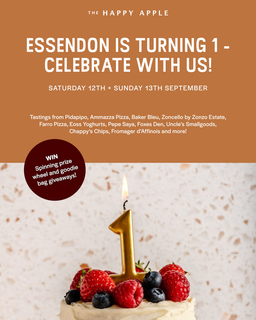 The Happy Apple Essendon Celebrates First Birthday